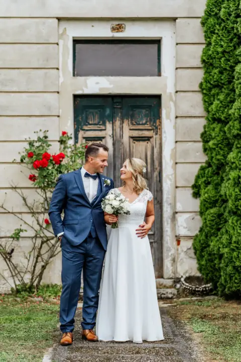 Petra und Gerhard sehen sich an - Martin Schinnerl Fotografie